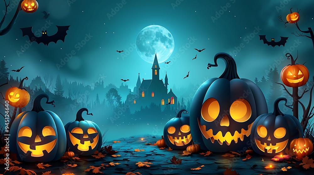 A paper-crafted spooky pumpkin patch at dusk, with jack-o'-lanterns lighting up the scene, paper trees swaying in the wind, a foggy atmosphere, a full moon casting shadows, layered paper textures, A paper-crafted spooky pumpkin patch at dusk, with jack-o'-lanterns lighting up the scene, paper trees swaying in the wind, a foggy atmosphere, a full moon casting shadows, layered paper textures,