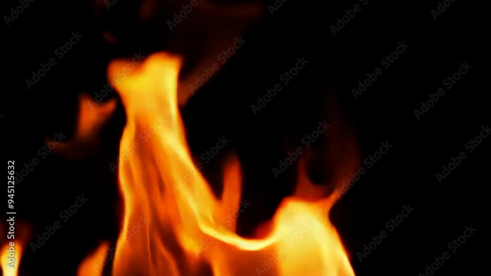 Flickering Flames: A Study in Fire and Shadow Flickering Flames: A Study in Fire and Shadow