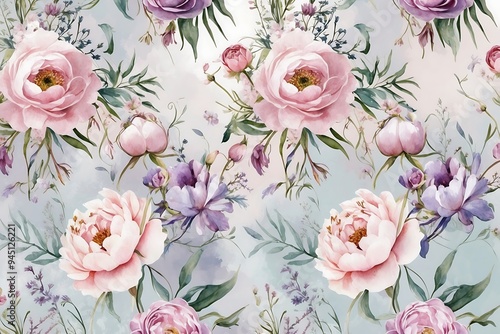 Wallpaper Mural Lush Floral Pattern: Seamless Background with Beautiful Flowers Photos and Images.
Key Queries: Lush. Floral. Seamless. Flowers. Background. Torontodigital.ca