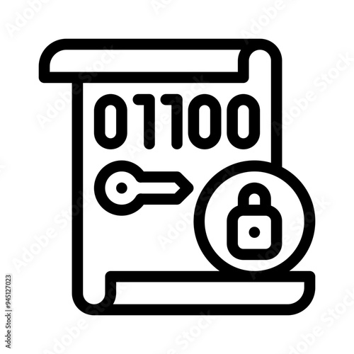 encrypted line icon