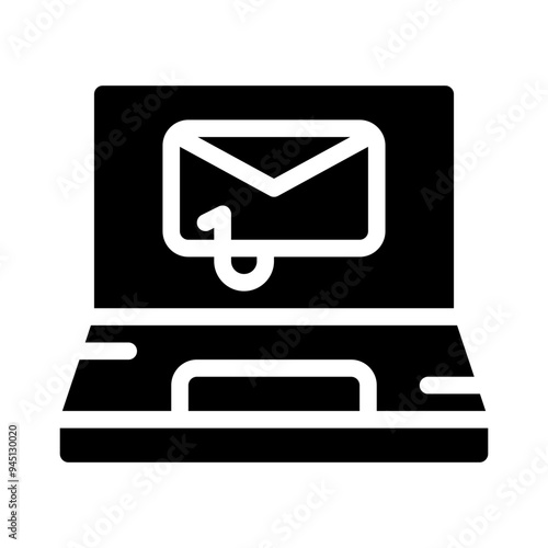 phishing glyph icon