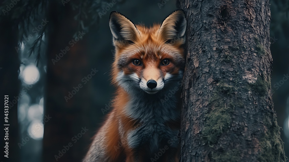 Red Fox in the Forest Red Fox in the Forest