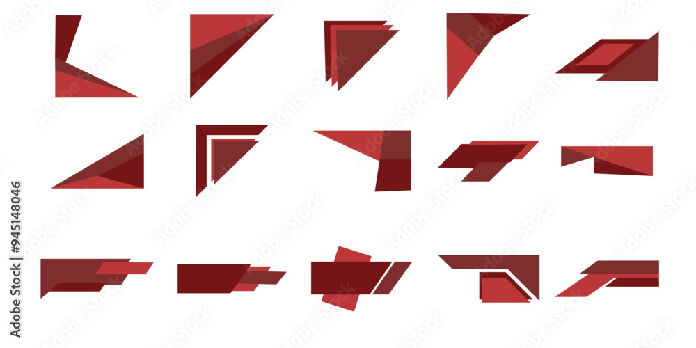 Modern Decorative Shape Element Modern Decorative Shape Element