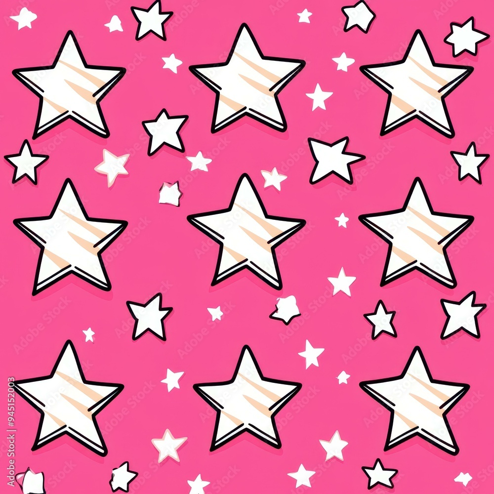 Explore a vibrant pink monotone abstract backdrop adorned with charming stars, capturing the playful essence of the s theme. Explore a vibrant pink monotone abstract backdrop adorned with charming stars, capturing the playful essence of the s theme.