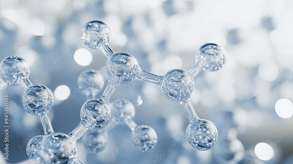 Abstract Molecular Structure Abstract Molecular Structure