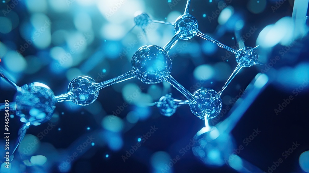 Abstract Molecular Structure Abstract Molecular Structure