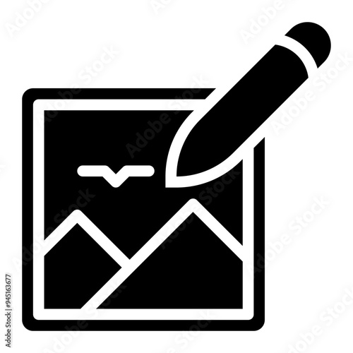 image editing, editing, image, drawing, photography solid or glyph icon