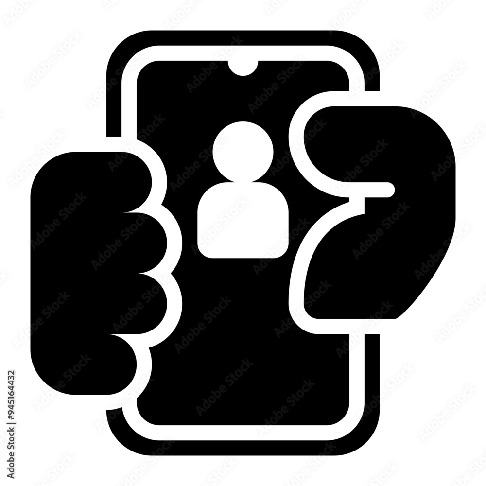 Obraz premium selfie, portrait, self photo, self portrait, photography solid or glyph icon