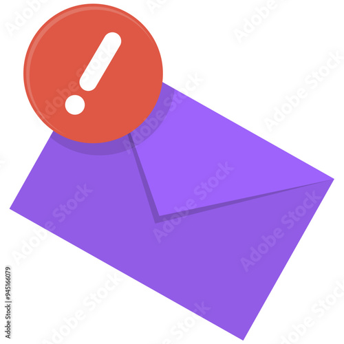 black color symbol of error message
