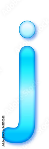 blue font text effect illustration