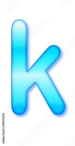 blue font text effect illustration