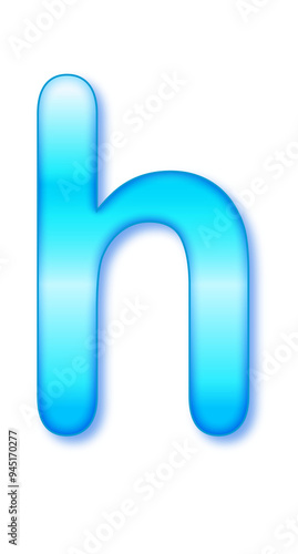 blue font text effect illustration