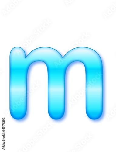 blue font text effect illustration