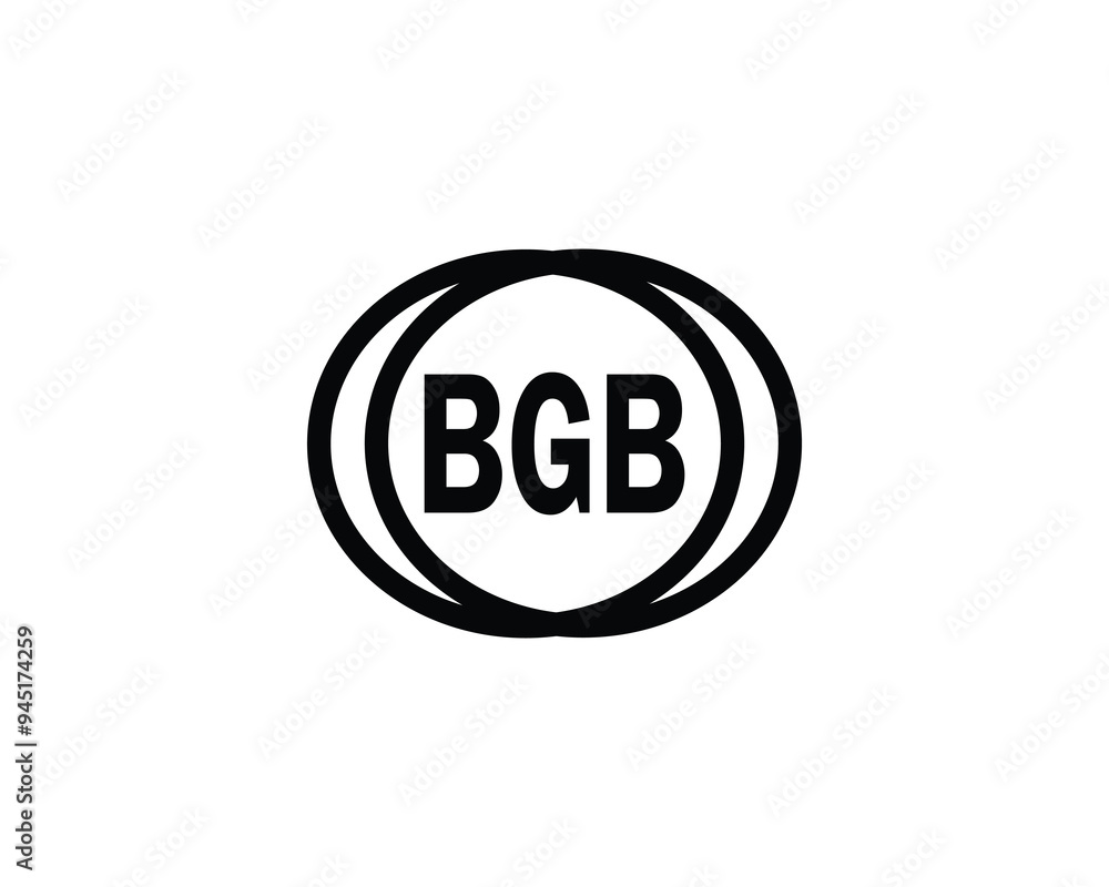 BGB logo design vector template. BGB BGB logo design vector template. BGB