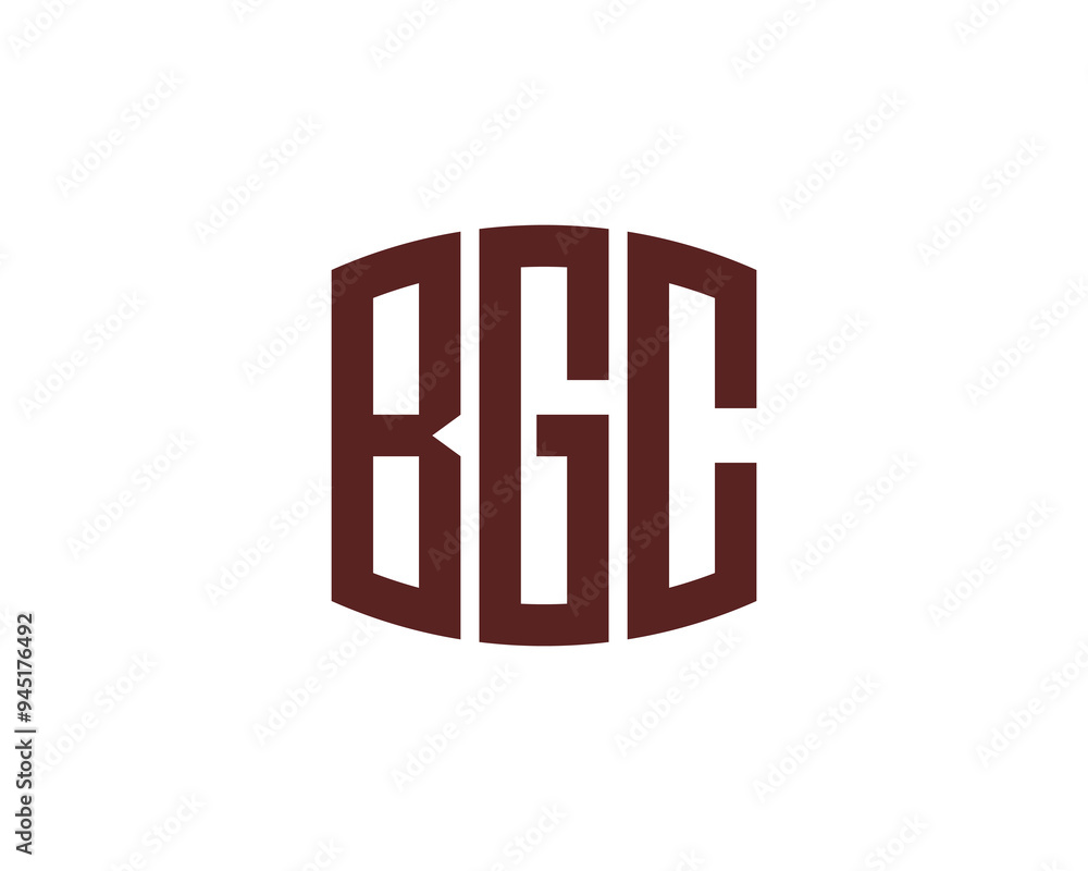BGC logo design vector template. BGC BGC logo design vector template. BGC