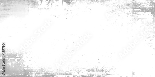 White and black messy wall stucco texture background. old rustic vintage white background with stains and grunge texture.