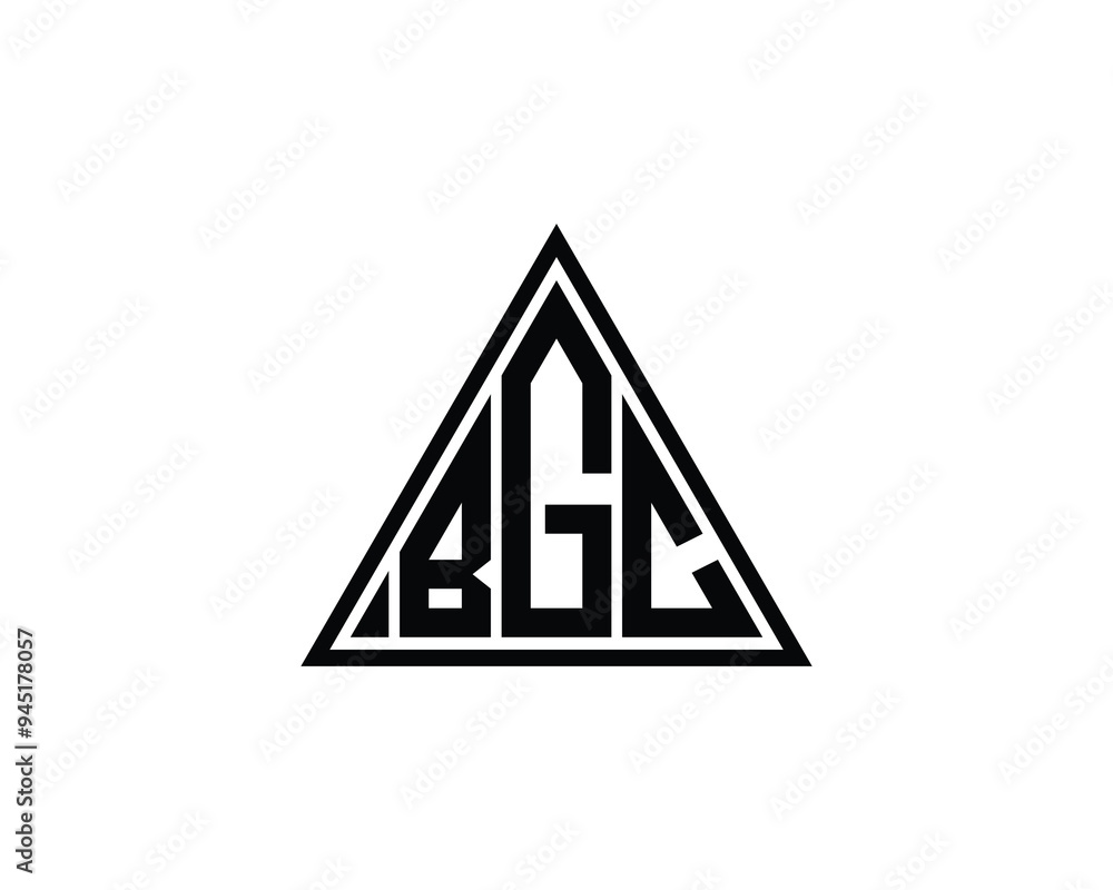 BGC logo design vector template. BGC BGC logo design vector template. BGC
