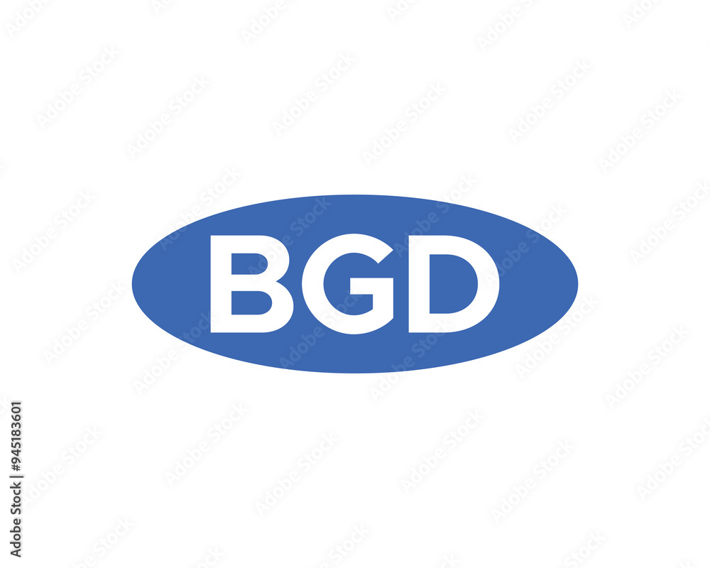 BGD logo design vector template. BGD BGD logo design vector template. BGD