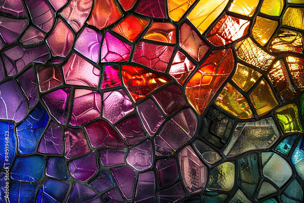 Generative ai on theme of beautiful texture broken glass for design natural abstract background Generative ai on theme of beautiful texture broken glass for design natural abstract background
