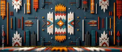 Exquisite Ethnic Patterns: Traditional Motifs & Vibrant Colors for Cultural Projects in High-Quality