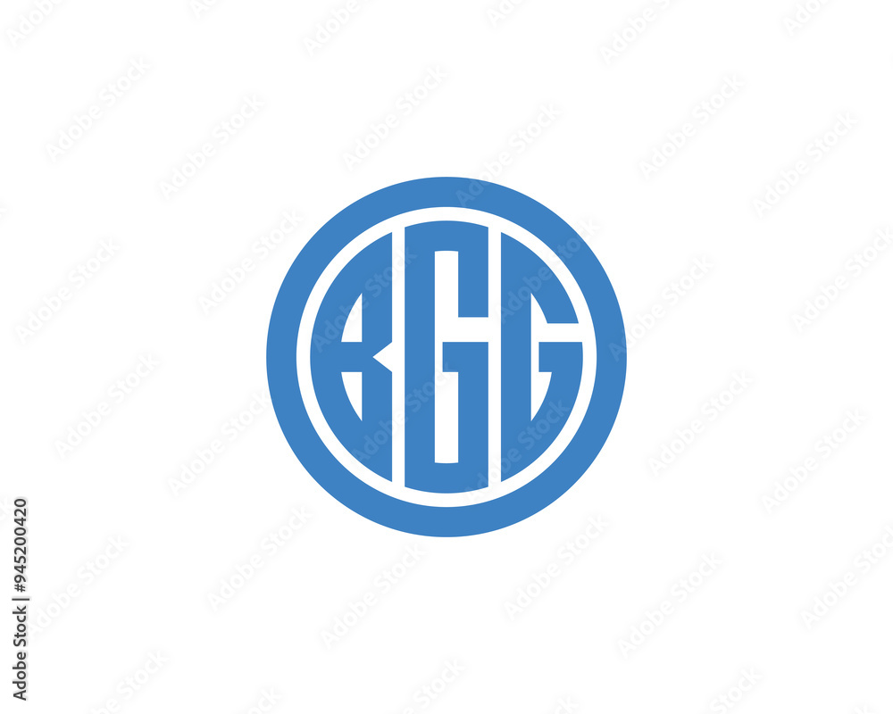 BGG logo design vector template. BGG BGG logo design vector template. BGG