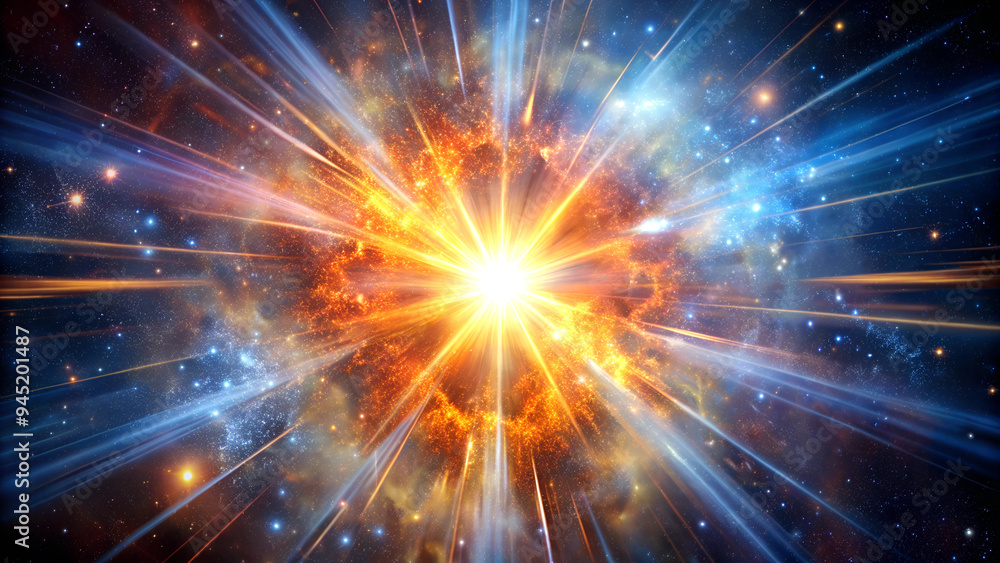 Star Explosion. Star Explosion.