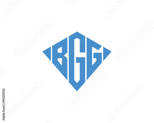 Free Download BGG logo design vector template. BGG - GFXLoad