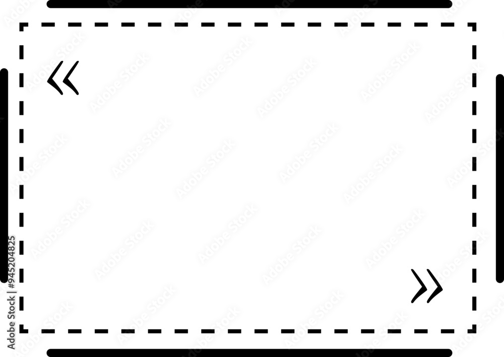  quote text box, frames border in hand drawn doodle style isolated. Bubble, review template.
