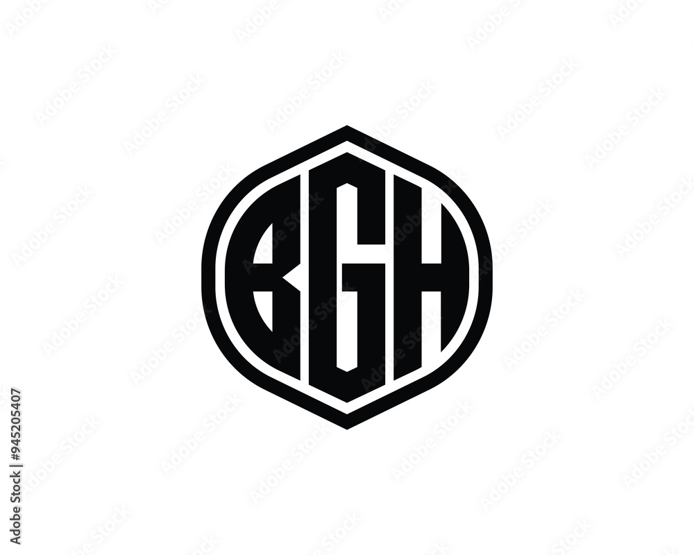 BGH Logo design vector template. BGH BGH Logo design vector template. BGH