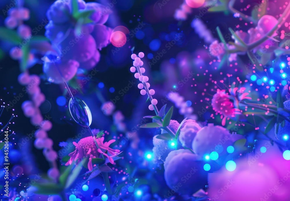 Abstract Floral Fantasy Abstract Floral Fantasy