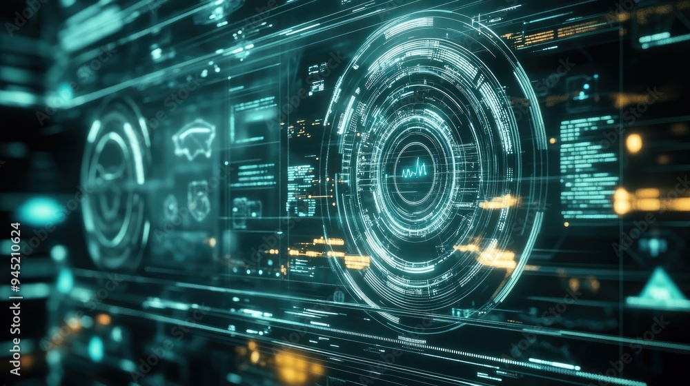 A digital interface displaying a communication network, symbolizing advanced technology. A digital interface displaying a communication network, symbolizing advanced technology.