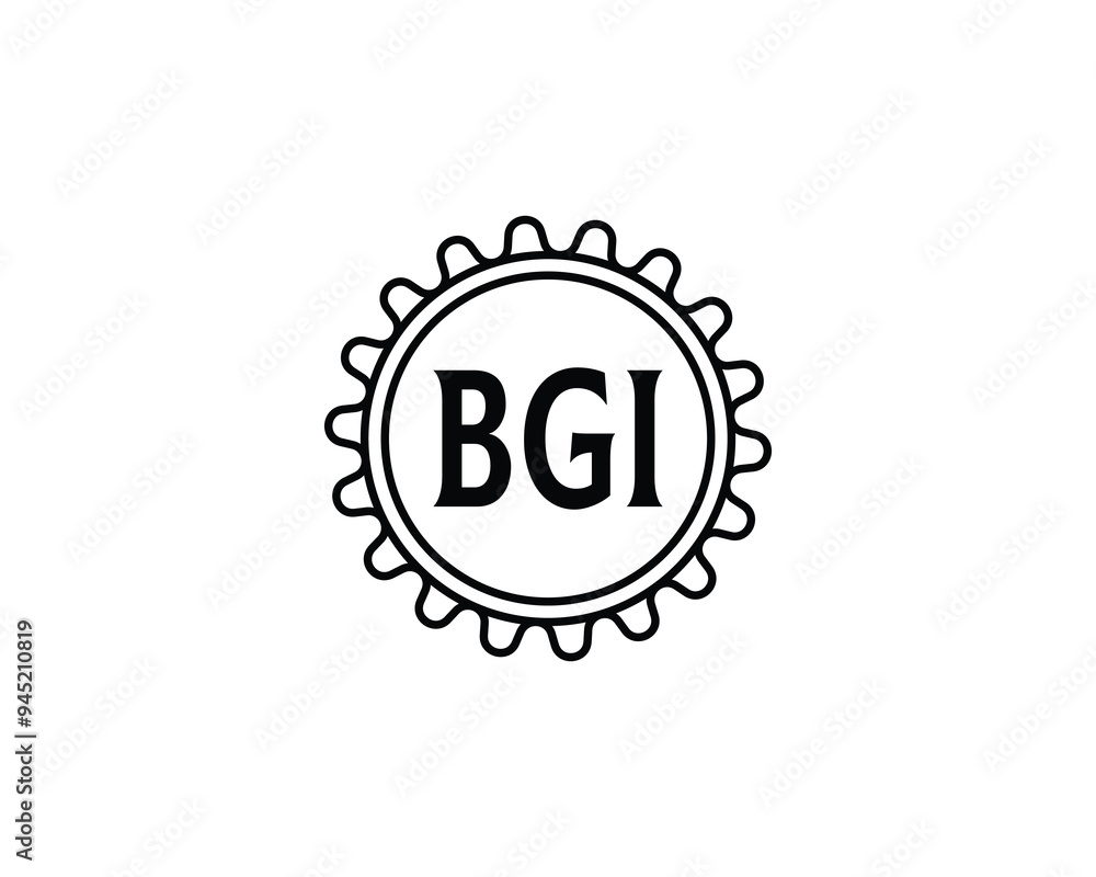BGI logo design vector template. BGI BGI logo design vector template. BGI