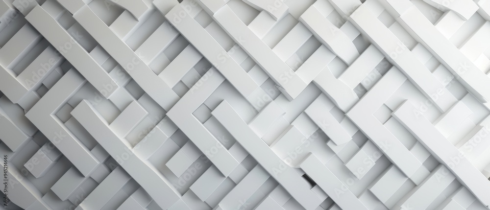 Abstract Geometric Lattice Pattern with Sharp Angles Abstract Geometric Lattice Pattern with Sharp Angles