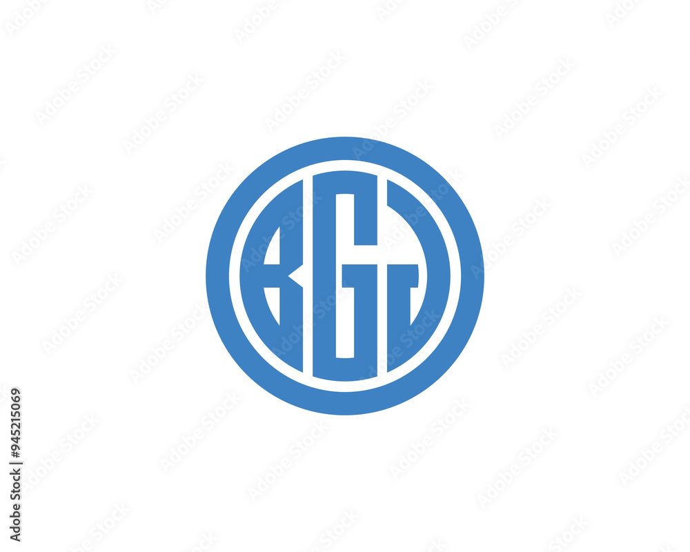 BGJ logo design vector template. BGJ BGJ logo design vector template. BGJ