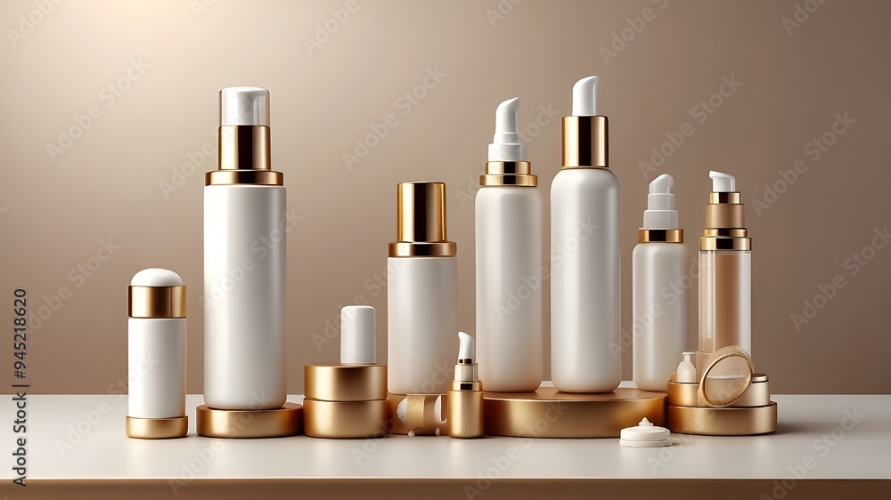 cosmatics bottles mockup cosmatics bottles mockup
