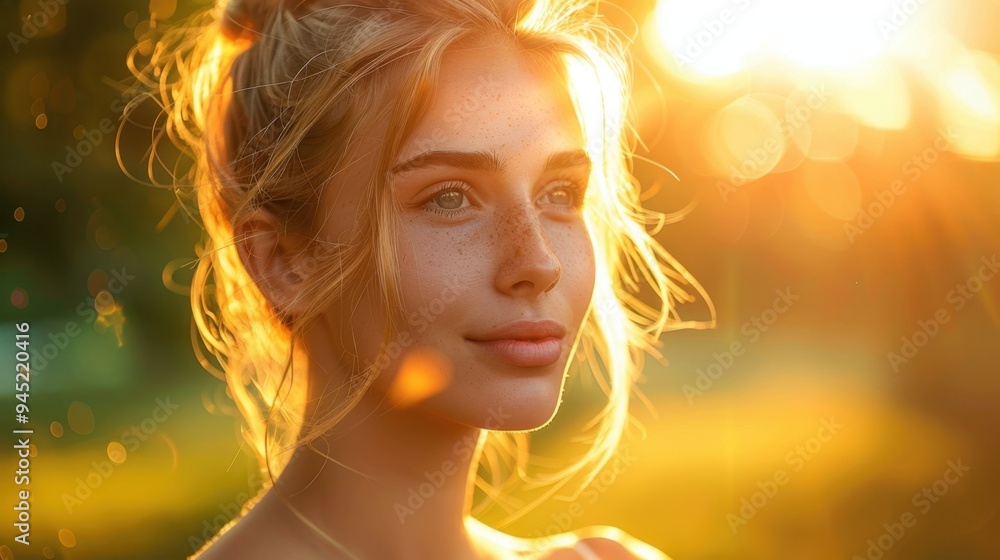 Radiant Health: Walking through a sunlit park, a woman’s vibrant glow and bright eyes exude health and joy, perfectly capturing the essence of radiant vitality.
Radiant Health: Walking through a sunlit park, a woman’s vibrant glow and bright eyes exude health and joy, perfectly capturing the essence of radiant vitality.