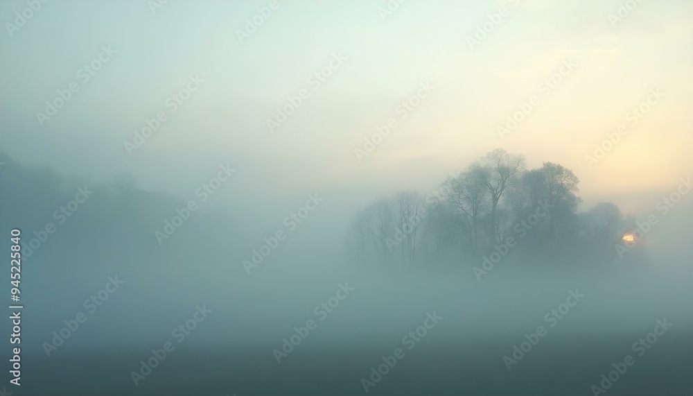 Dense fog texture with delicate layers and soft light, creating an ethereal and mysterious appearance. Ideal for fantasy settings, landscapes, and atmospheric backgrounds. Dense fog texture with delicate layers and soft light, creating an ethereal and mysterious appearance. Ideal for fantasy settings, landscapes, and atmospheric backgrounds.