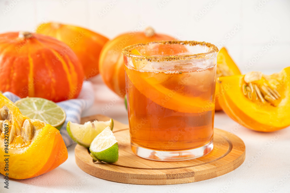 Thanksgiving Margarita, Sweet Pumpkin Shrubs Thanksgiving Margarita, Sweet Pumpkin Shrubs