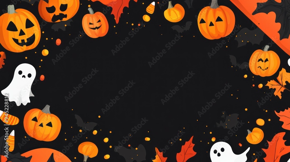 halloween background with pumpkins halloween background with pumpkins