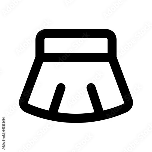 skirt line icon