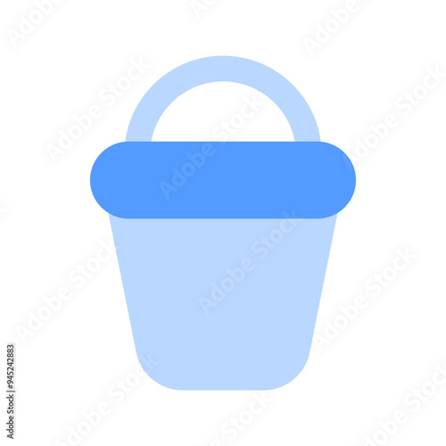 bucket duotone icon