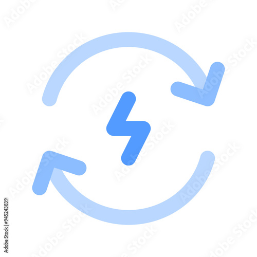 renewable energy duotone icon