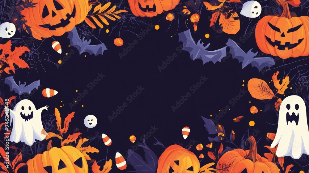 halloween background with pumpkins halloween background with pumpkins