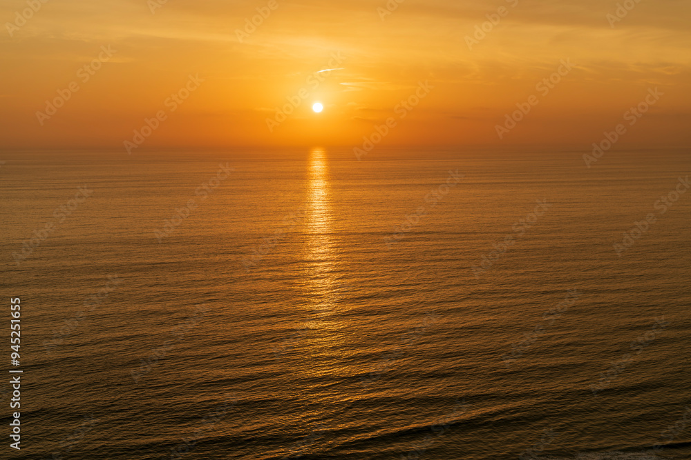 Fototapeta premium sunset in the sea