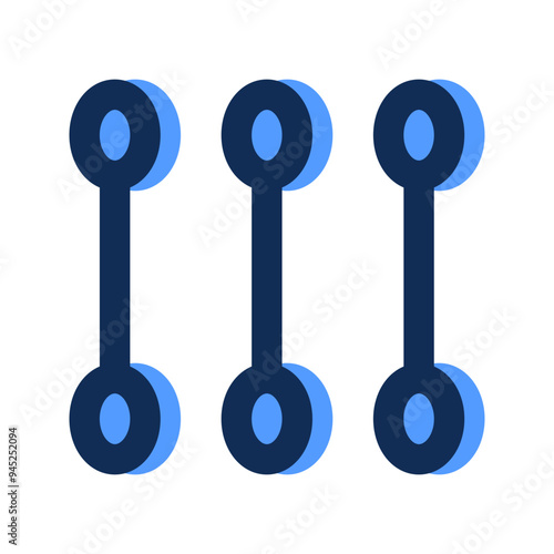 cotton swab filled line icon