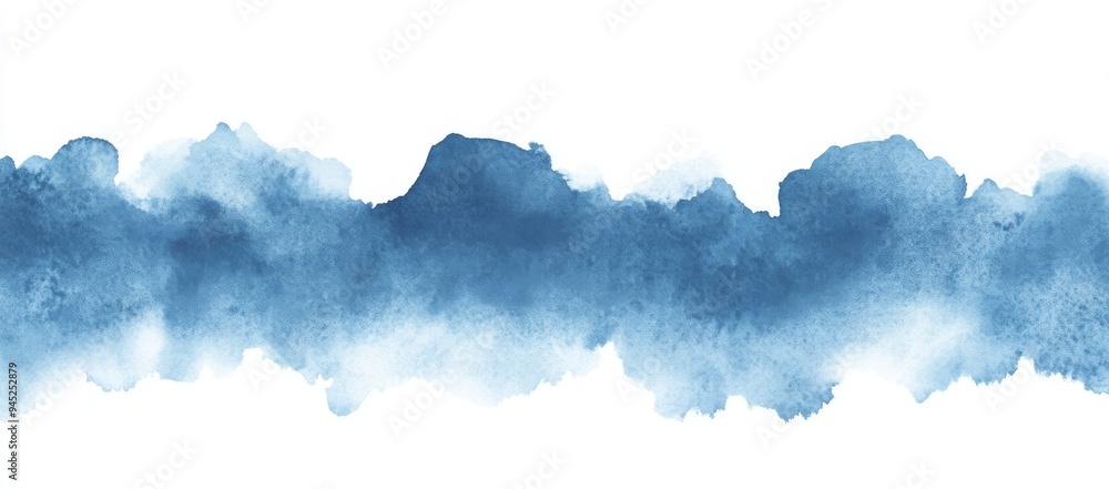 An abstract watercolor background with a blue azure turquoise color for design backgrounds and web banners An abstract watercolor background with a blue azure turquoise color for design backgrounds and web banners