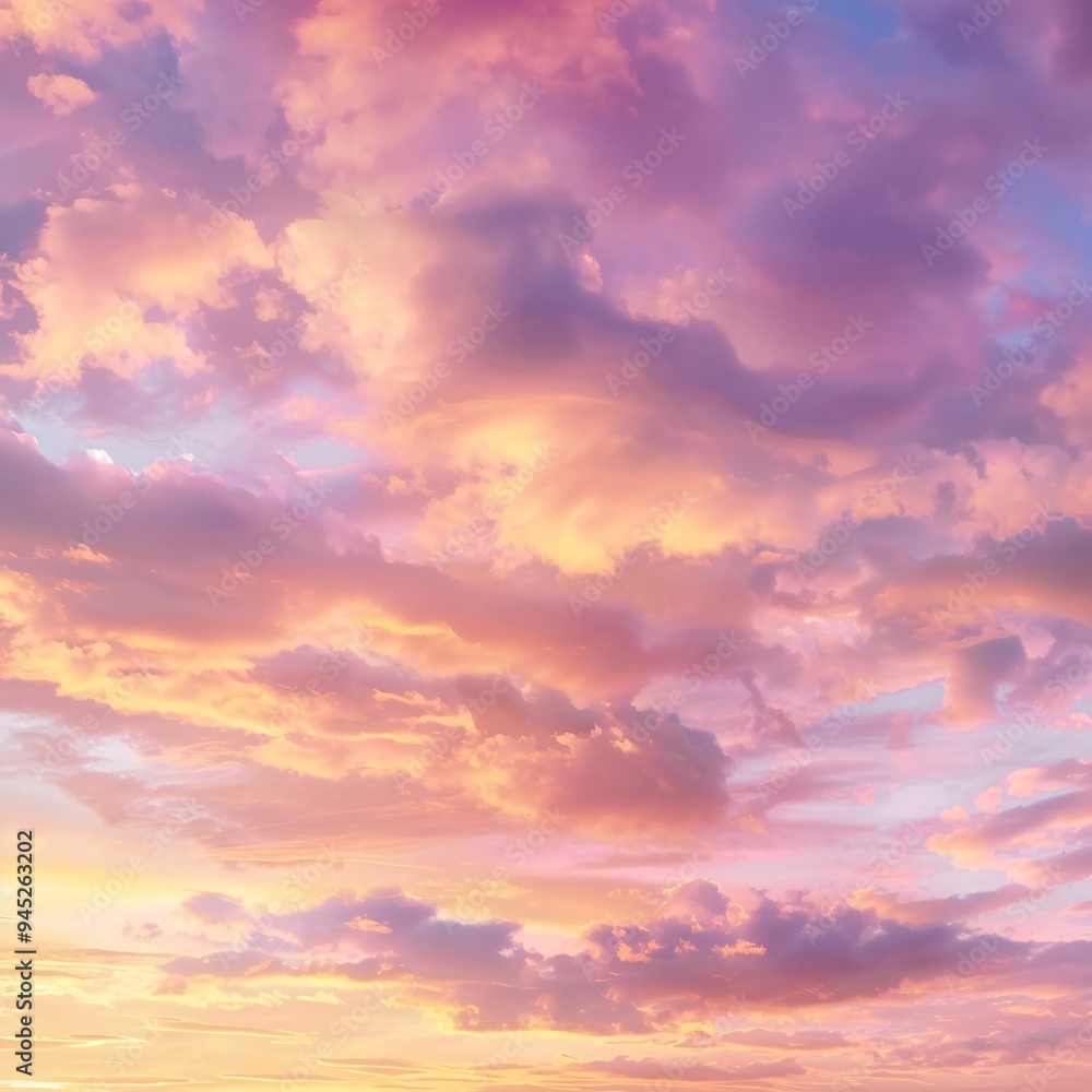 07231101 30. Luminous sunset sky, diverse cloud colors, pastel palette, orange pink gradient, transition to purple, light wispy clouds, peaceful atmosphere, ethereal skyscape, golden hour effect, 07231101 30. Luminous sunset sky, diverse cloud colors, pastel palette, orange pink gradient, transition to purple, light wispy clouds, peaceful atmosphere, ethereal skyscape, golden hour effect,