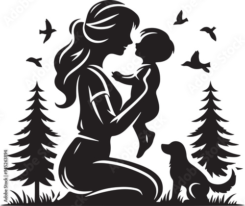 mom child icon
