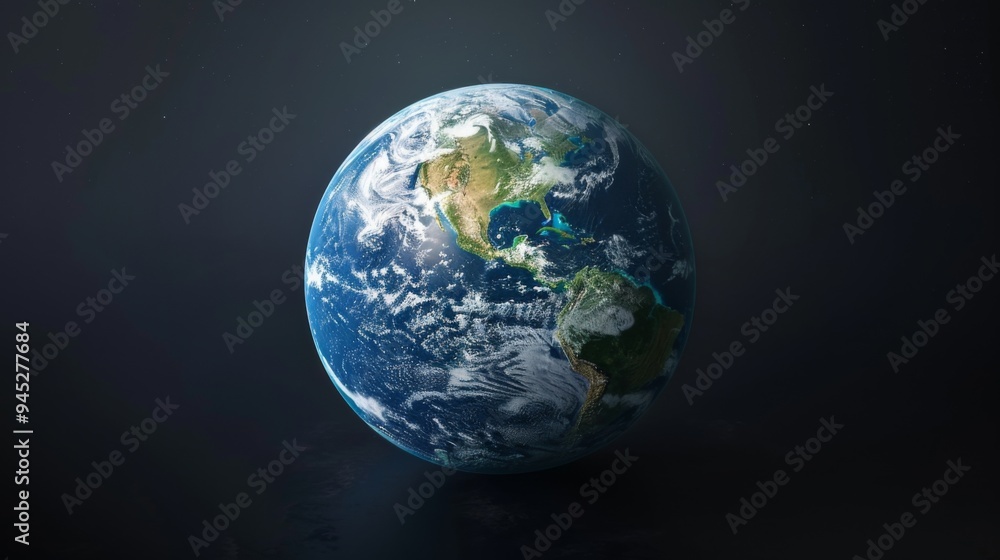 Fototapeta premium Planet Earth in Space