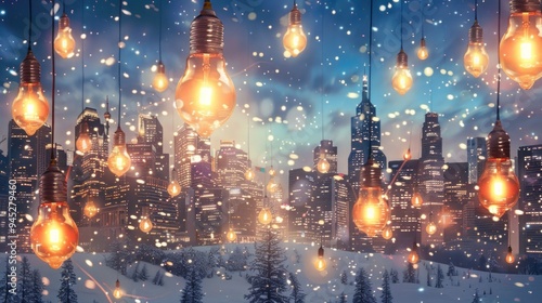 Winter City Lights.